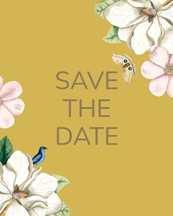 Save the date wedding invitation mockup vecto.. | Free stock vector - 518707