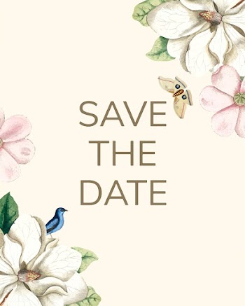 Save the date wedding invitation mockup vecto.. | Free stock vector - 518716