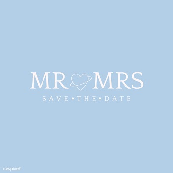 Save the date wedding invitation vector | Free stock vector - 524397