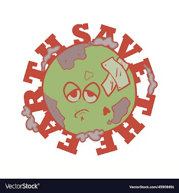 save the earth art design