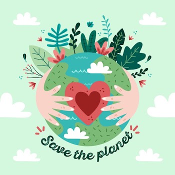 Save the planet concept Free Vector