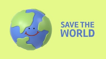 Save the world banner template, | Free Vector Template - rawpixel