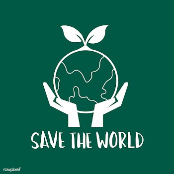 Save the world campaign illustration | Free stock vector - 513329
