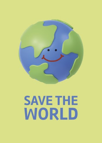 Save the world poster template, | Free PSD Template - rawpixel