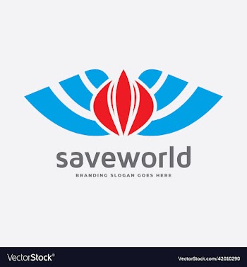 save the world w logo