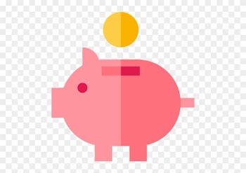 Save Up Loose Change And Any Other Money You Come Across - Piggy Bank Flat Icon