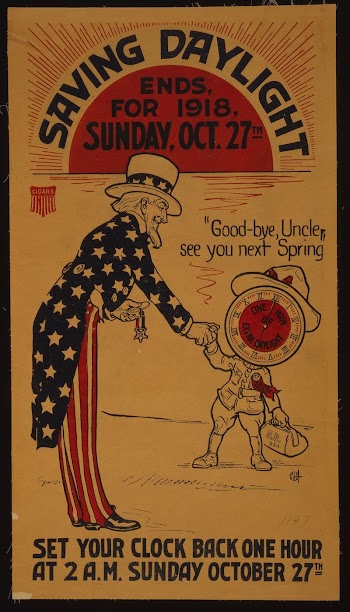 Saving daylight ends, for 1918, | Free Photo - rawpixel