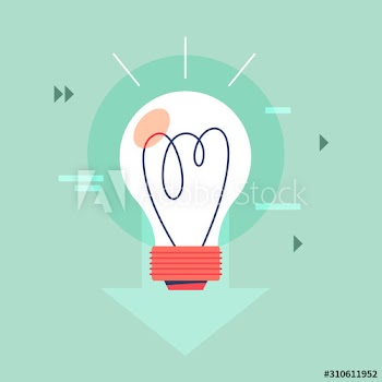 Saving electric energy concept