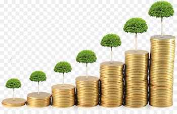 Savings account Money Investment Bank - falling money 