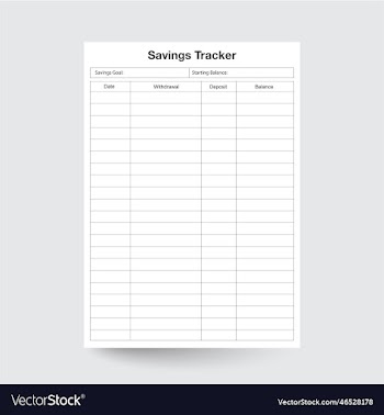 savings tracker