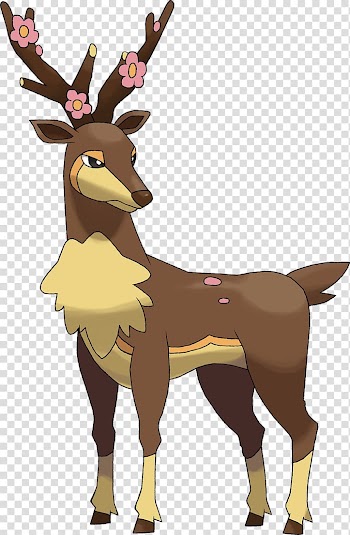 Sawsbuck Winter Sprite, winter transparent background PNG clipart
