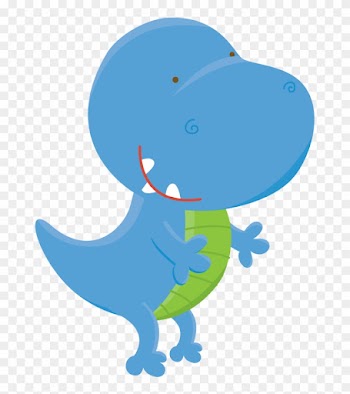 Say Hello - Baby Dinosaur 2d Clipart
