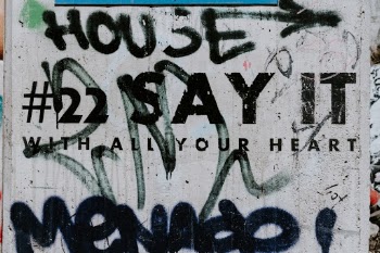 Say it with all your heart