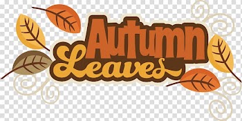 Scalable Graphics Autumn Scrapbooking , title transparent background PNG clipart