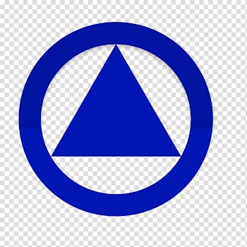 Scalable Graphics, Blue color triangle ring decor transparent background PNG clipart