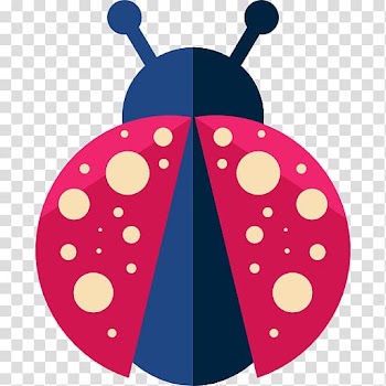Scalable Graphics Icon, A purple ladybug transparent background PNG clipart