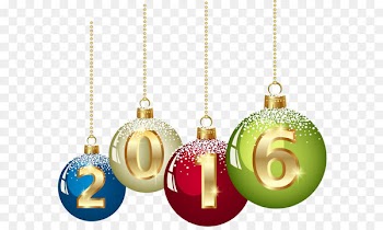 Scalable Vector Graphics Clip art - 2016 Christmas Balls PNG Clipart Image 