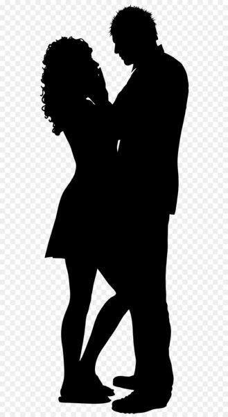 Scalable Vector Graphics - Couple Silhouette PNG Clip Art Image 