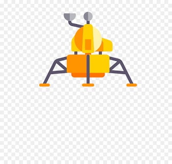 Scalable Vector Graphics Icon - Cartoon spaceship 