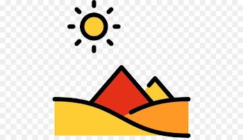 Scalable Vector Graphics Icon - Sandy beach 