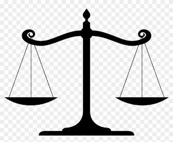 Scales Of Justice Clipart Free Download Clip Art Png - Balanced Scale