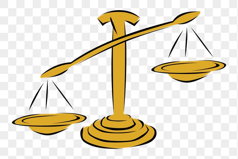 Scales of justice png sticker, | Free PNG - rawpixel