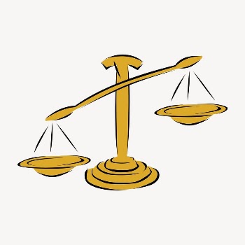 Scales of justice sticker, object | Free PSD - rawpixel