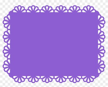 Scallop Border Clip Art - Scalloped Rectangle Borders
