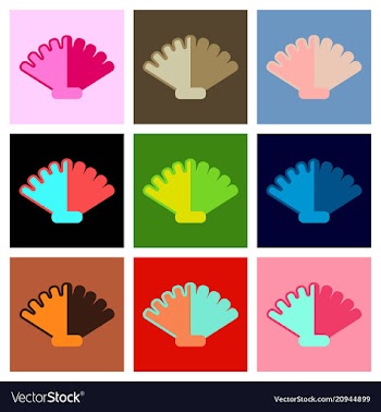 Scallop sea shell sketch style isolated on vector image