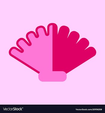 Scallop sea shell sketch style isolated on vector image