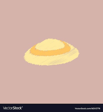 Scallop sea shell sketch style realistic vector image