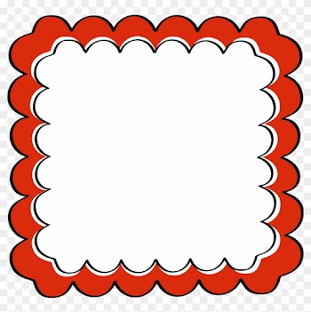 Scalloped Border Clipart - Carnival Frame Png