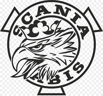 Scania AB Car Sticker Volvo Trucks - Griffin 