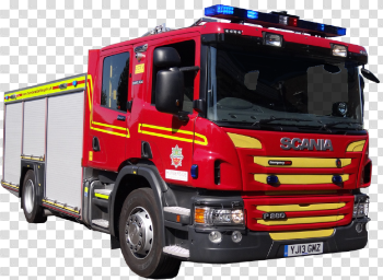 Scania Fire Engine transparent background Emergency Services Fire ...