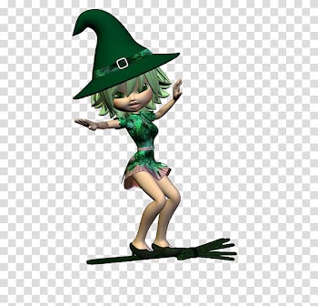 Scape Halloween, BRUJA transparent background PNG clipart