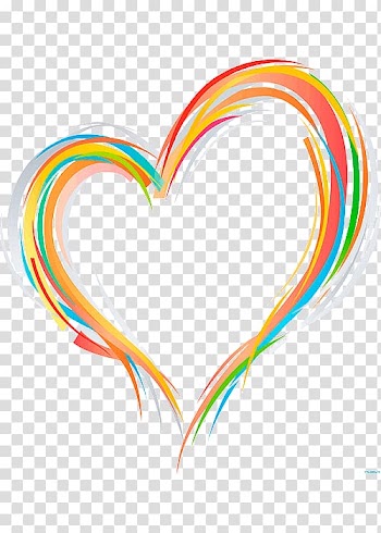Scape , hand drawn heart transparent background PNG clipart