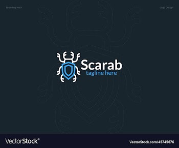 scarab logo design - animal logo free