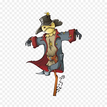 Scarecrow Cartoon Stock illustration Illustration - Horror Scarecrow 