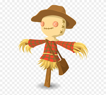 Scarecrow Clipart , Png Download - Cartoon Scarecrow Transparent ...