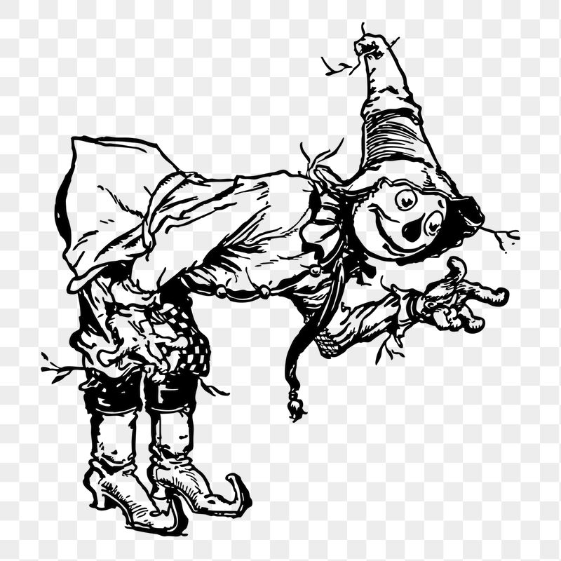 Scarecrow, Halloween png sticker, transparent | Free PNG - rawpixel