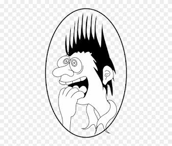 Scared Cartoon People - Cartoon Of Frightened Man