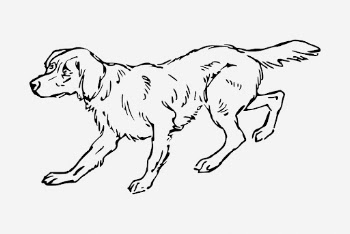 Scared dog drawing, vintage pet | Free Photo - rawpixel