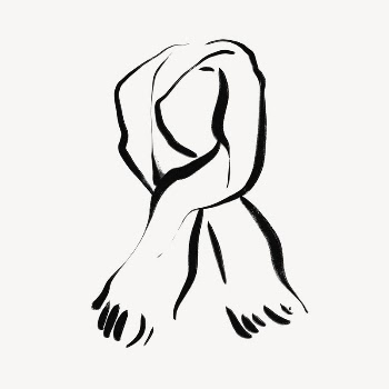Scarf collage element, drawing illustration | Free Photo - rawpixel