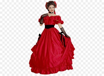 Scarlett O'Hara Southern belle Halloween costume Dress - dress 