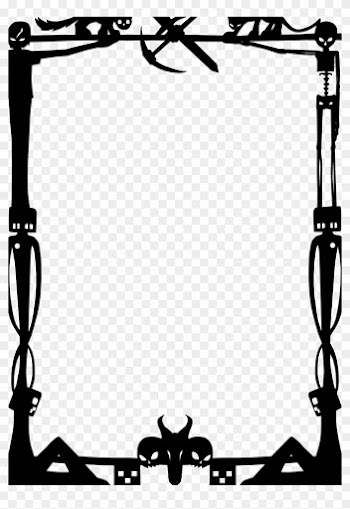 Scary Clip Art Free Together With Creepy Tree Silhouette - Frame Png Minecraft