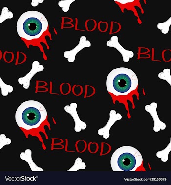 scary fantasy pattern background