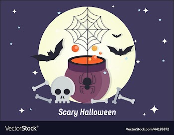 scary halloween background