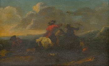 Scene from cavalry battle | Free Photo - rawpixel