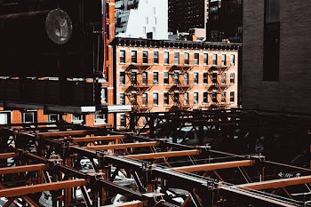 scenery of brown concrete building