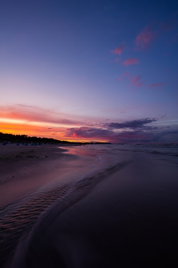Scenic Photo Of Beach During Dawn